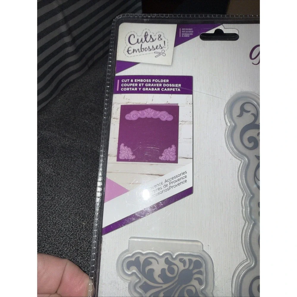 Provence Accessories Cut & Emboss Folder by Crafter's Companion Paper Craft 5x7